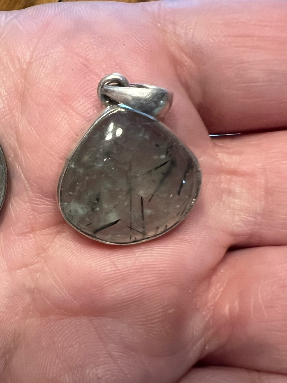 Prehnite pendant
